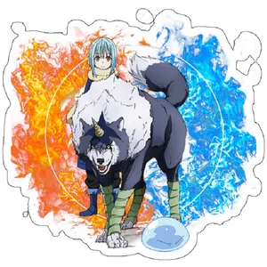 استیکر لپ تاپ مدل That Time I Got Reincarnated as a Slime - Rimuru Tempest