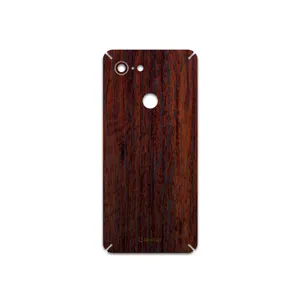MAHOOT Red-Wood Cover Sticker for Google Pixel 3