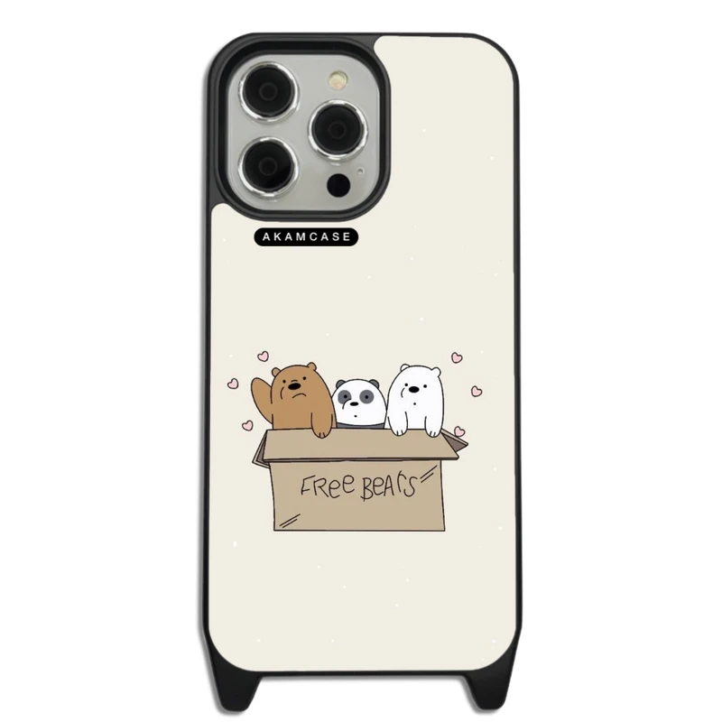 کاور آکام مدل AMCWLA14PROMAX-BARE BEAR8 مناسب برای گوشی موبایل اپل iPhone 14 Pro Max
