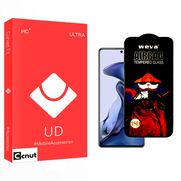 محافظ صفحه نمایش شیشه ای کوکونات مدل UD Ultra AirBag مناسب برای گوشی موبایل شیائومی 11T 5G 21081111RG