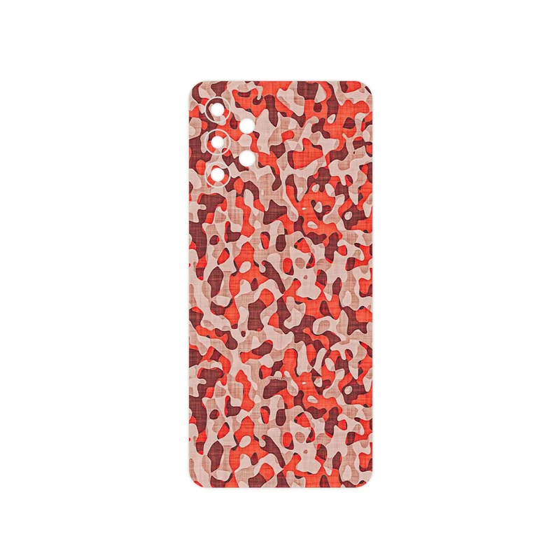 برچسب پوششی ماهوت مدل Red Infantry Army مناسب برای گوشی موبایل سامسونگ Galaxy M32 5G