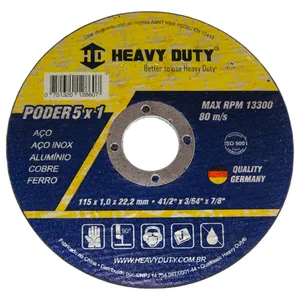 صفحه سنگ برش استیل هوی دیوتی مدل 5x1 مجموعه 50 عددی