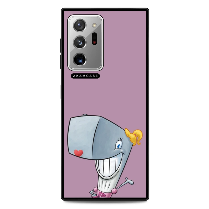 کاور آکام مدل AMC-WSGN20U-SPONGE BOB17 مناسب برای گوشی موبایل سامسونگ Galaxy Note 20 Ultra