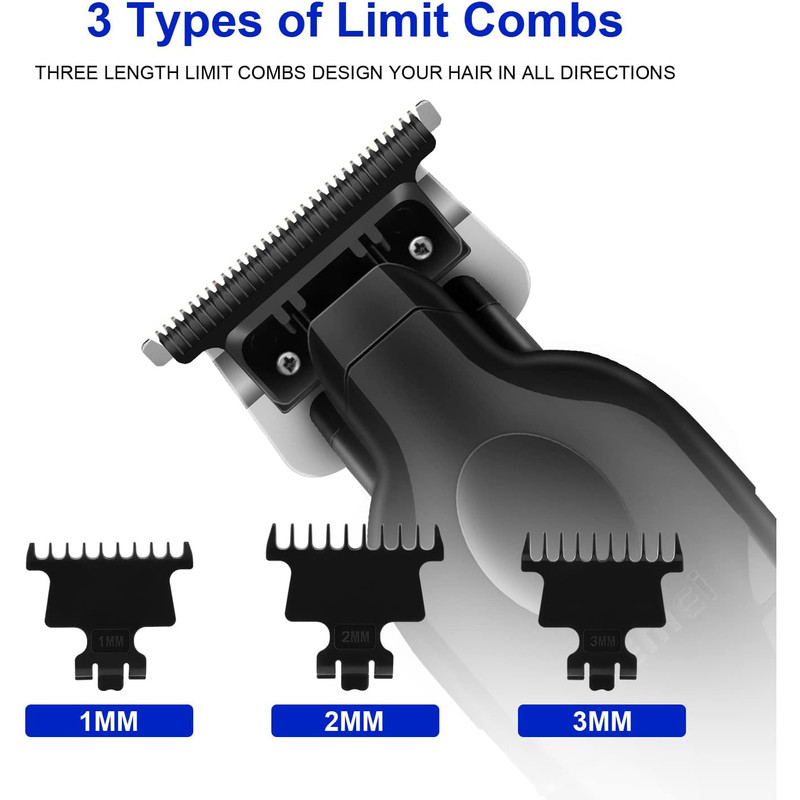 ماشین اصلاح مو سر و صورت شارژی کیمی مدل km-2299 به همراه تیغه یدک