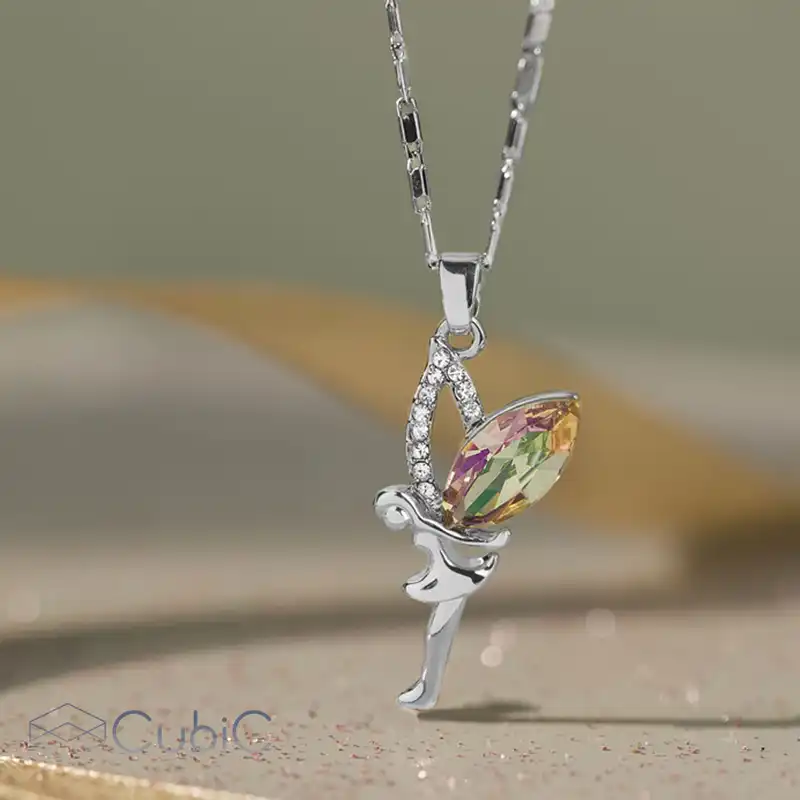 گردنبند زنانه کوبیک مدل QN-401081