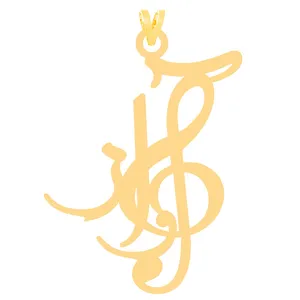 آویز گردنبند طلا 18 عیار زنانه الن نار مدل ELN30657