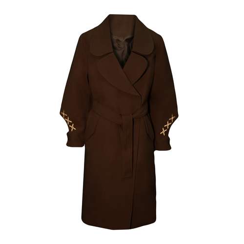 پالتو زنانه مدل گلدوزی کد 3028