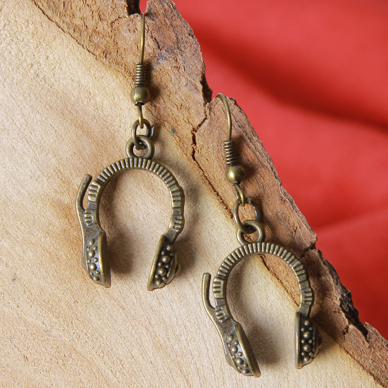 گوشواره دخترانه بازرگانی میلادی کد GZN_111