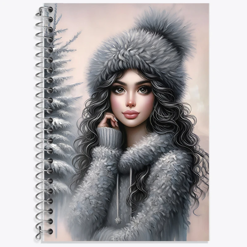 دفتر لغت 50 برگ خندالو طرح دخترانه کد F7205