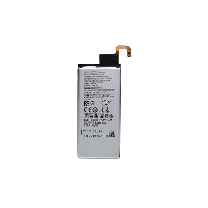 باتری موبایل مدل EB-BG925ABE ظرفیت 2600 میلی آمپر ساعت مناسب برای گوشی موبایل سامسونگ Galaxy S6 Edge