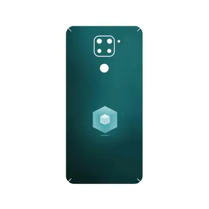 MAHOOT Minimal Cube icon Cover Sticker for Xiaomi Redmi Note 9