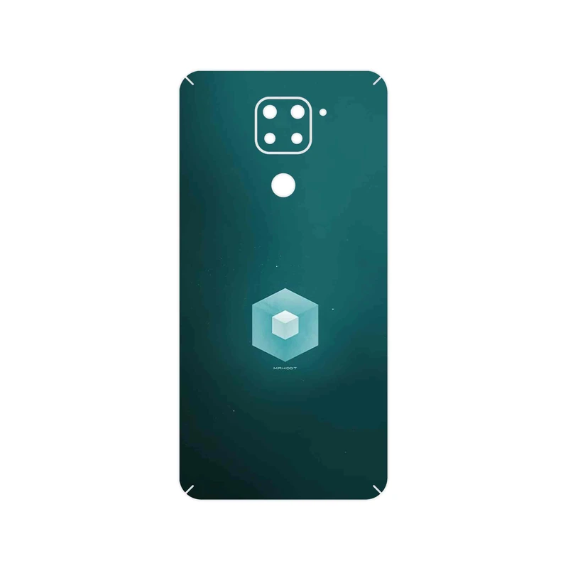 برچسب پوششی ماهوت مدل Minimal Cube icon مناسب برای گوشی موبایل شیائومی Redmi Note 9