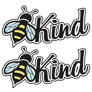 برچسب خودرو طرح مهربانی کد 298 مجموعه 2 عددی