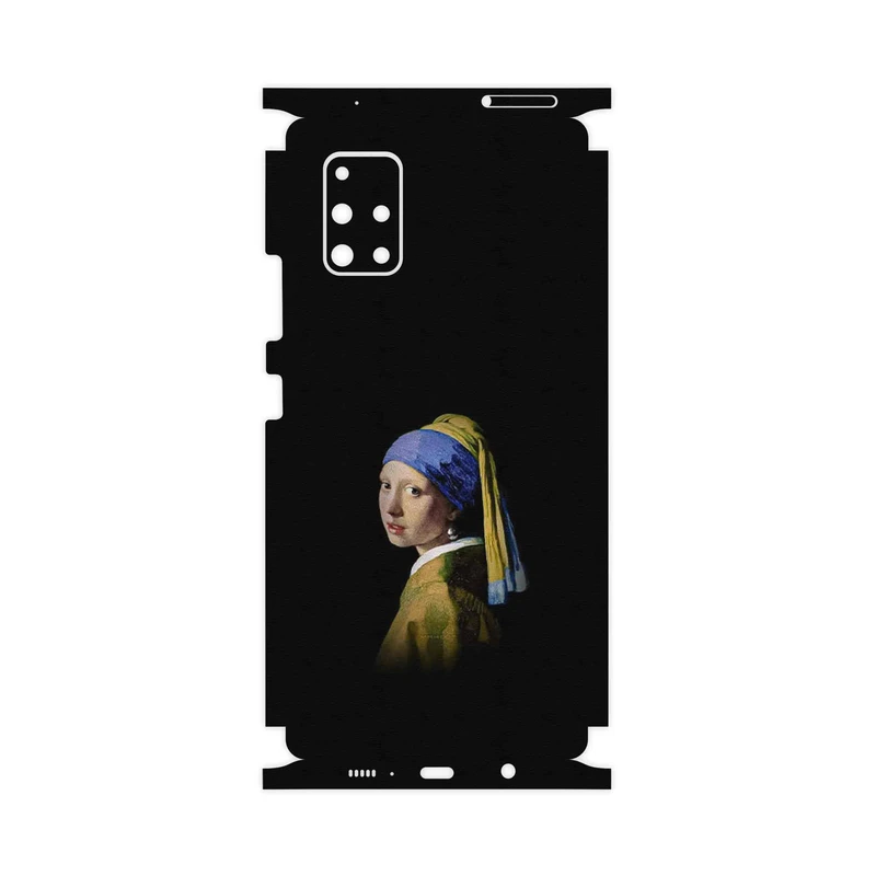 برچسب پوششی ماهوت مدل Girl with a Pearl Earring of Vermeer-FullSkin مناسب برای گوشی موبایل سامسونگ Galaxy A71 5G