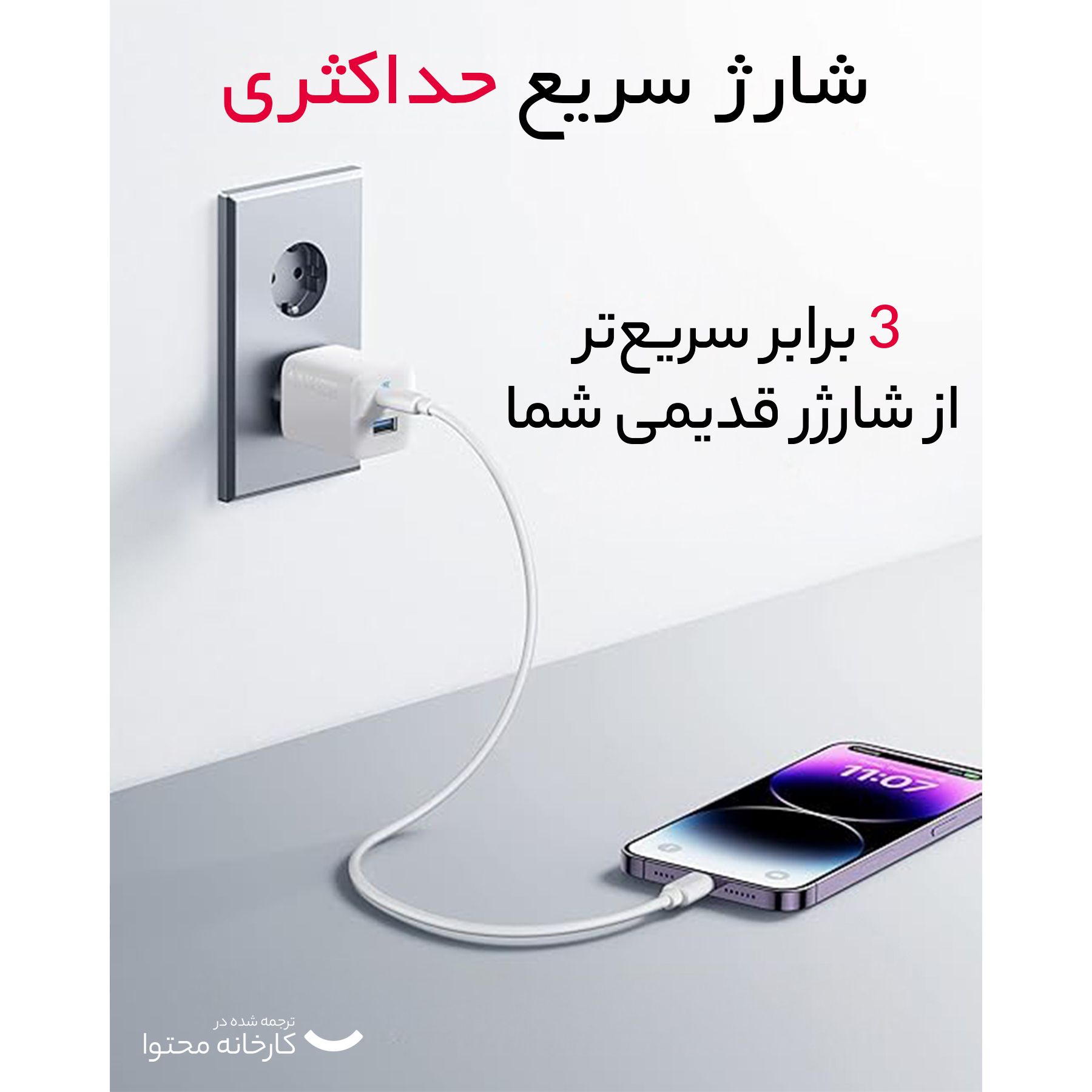 شارژر دیواری انکر مدل Anker 323 Charger (33W)A2331