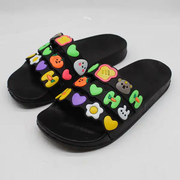 دمپایی دخترانه نیکتا مدل 304-41 کد 1425-BK