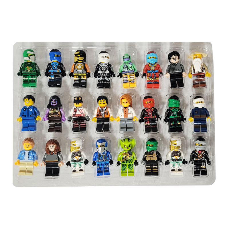 ساختنی مدل مینی فیگور شخصیت کد 343 مجموعه 24 عددی