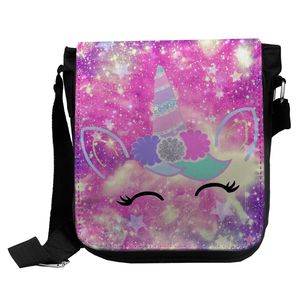 کیف دوشی زنانه طرح یونیکورن کد KD99