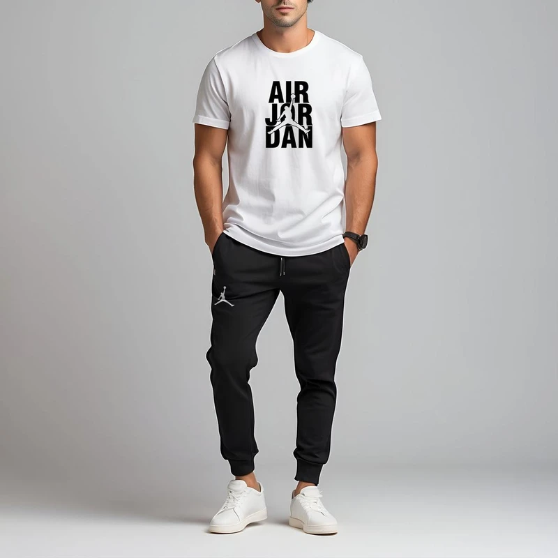 ست تی شرت و شلوار مردانه مدل 1402261