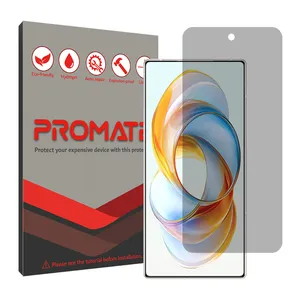 Promate Resistant model privacy screen protector suitable for ZTE nubia Z70 Ultra mobile phone