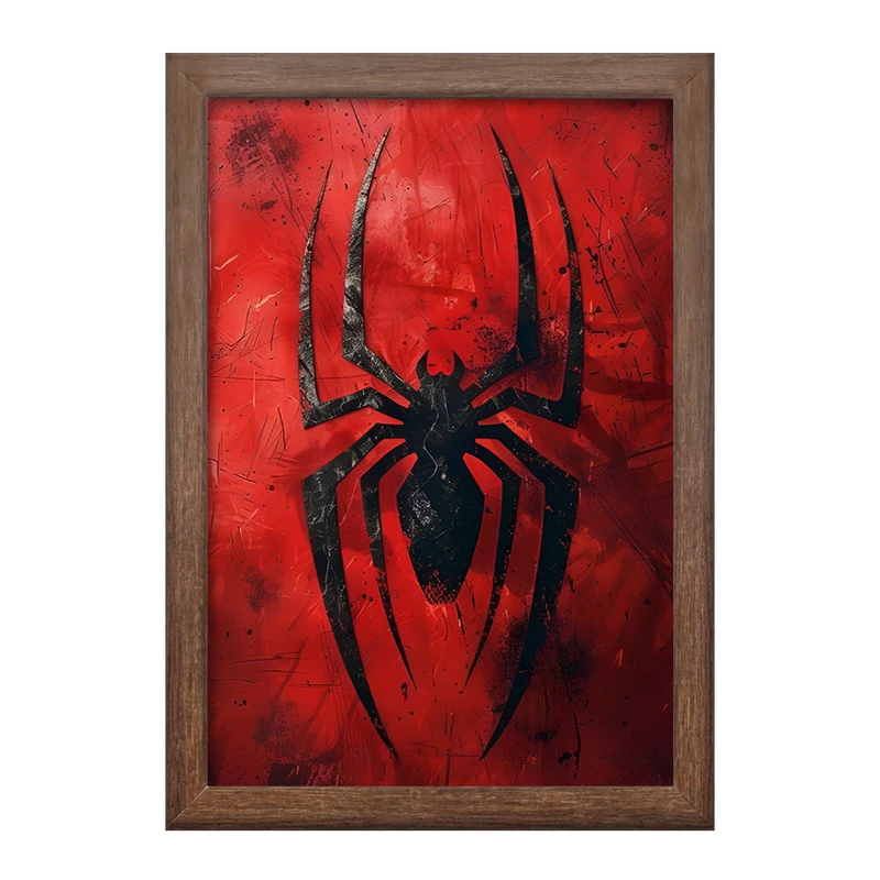 تابلو خندالو طرح مرد عنکبوتی (Spider Man) کد F3947