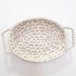 سبد حصیر بافی مدل بیضی کد n55