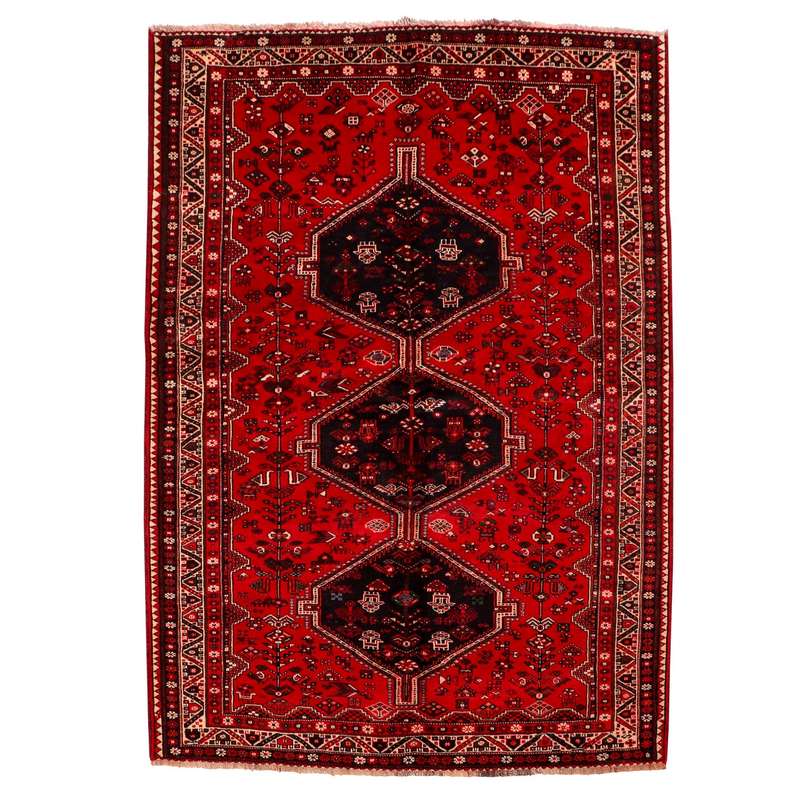 فرش دستباف قدیمی پنج و نیم متری سی پرشیا کد 154068