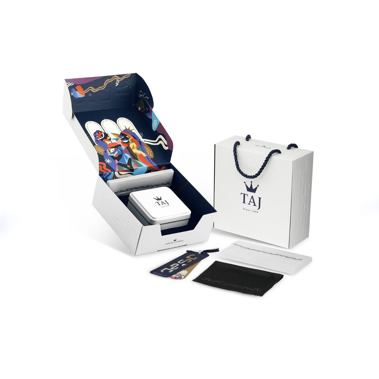 گوشواره میخی طلا 18 عیار زنانه تاج مدل کندی بلک بری