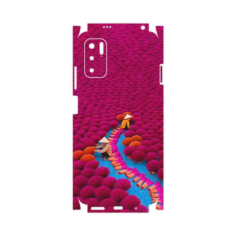 برچسب پوششی ماهوت مدل Vietnam Incense Wood Farms-FullSkin مناسب برای گوشی موبایل شیائومی Redmi Note 10 5G