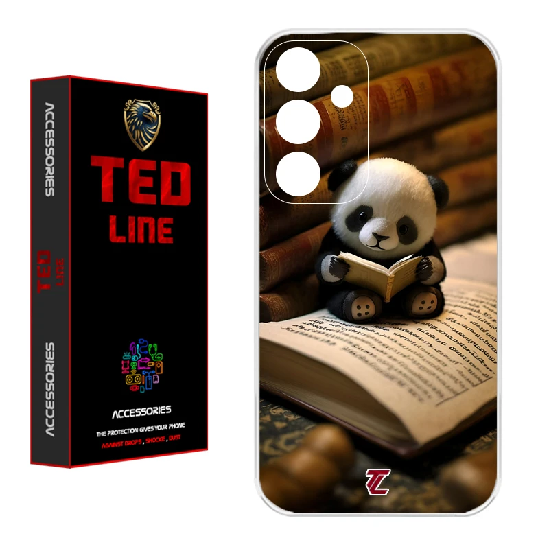 کاور تدلاین طرح پاندا کد 1179 مناسب برای گوشی موبایل سامسونگ Galaxy A56 / A36