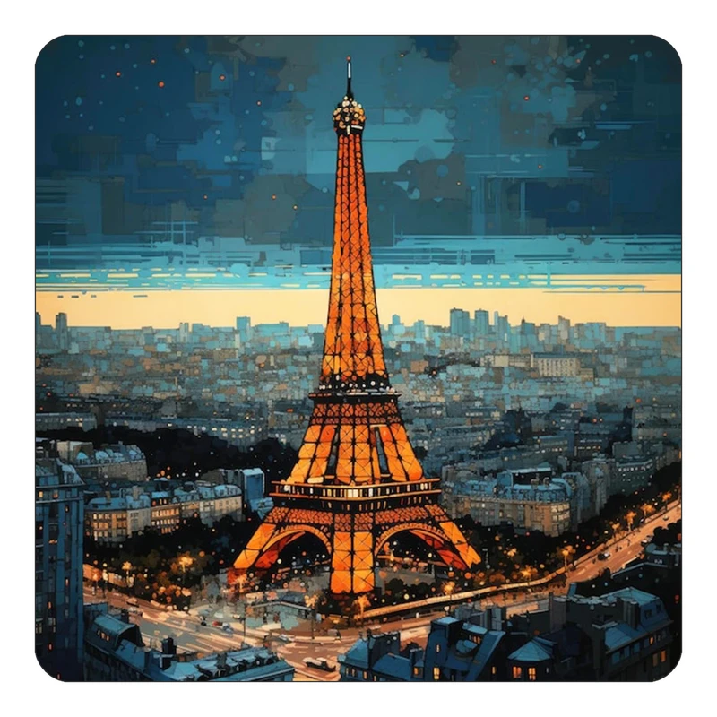 مگنت کاکتی طرح پاریس Paris مدل mp56885