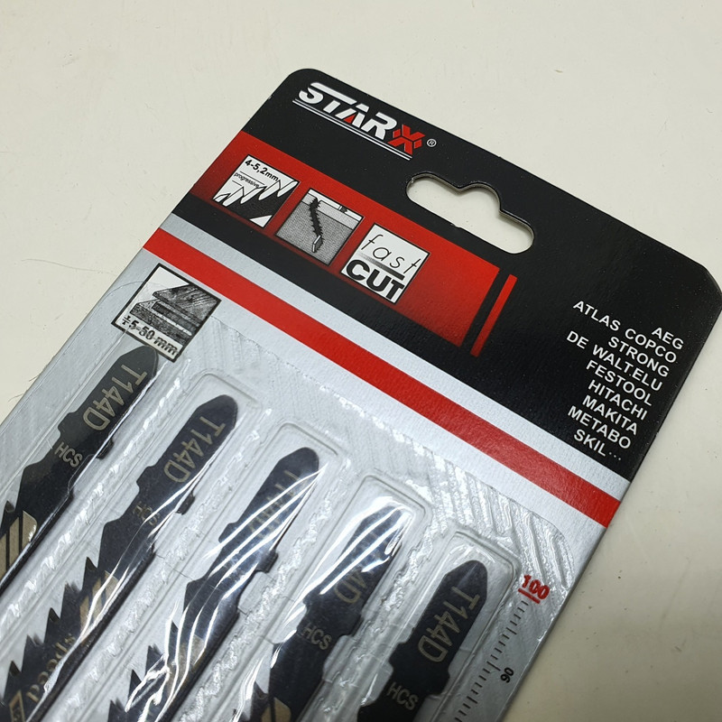 تیغ اره عمود بر چوب استار ایکس مدل 10CM-WOOD مجموعه 5 عددی