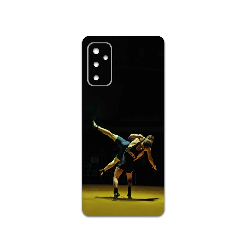 برچسب پوششی ماهوت مدل Wrestling مناسب برای گوشی موبایل سامسونگ Galaxy M52 5G