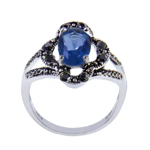 انگشتر نقره زنانه  بازرگانی میلادی کد AW_143