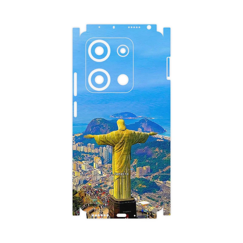 برچسب پوششی ماهوت مدل City of Rio de Janeiro-FullSkin مناسب برای گوشی موبایل شیائومی Redmi Note 14S