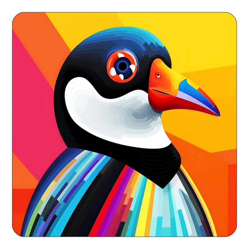 مگنت کاکتی طرح حیوانات رنگی مدل mp25356