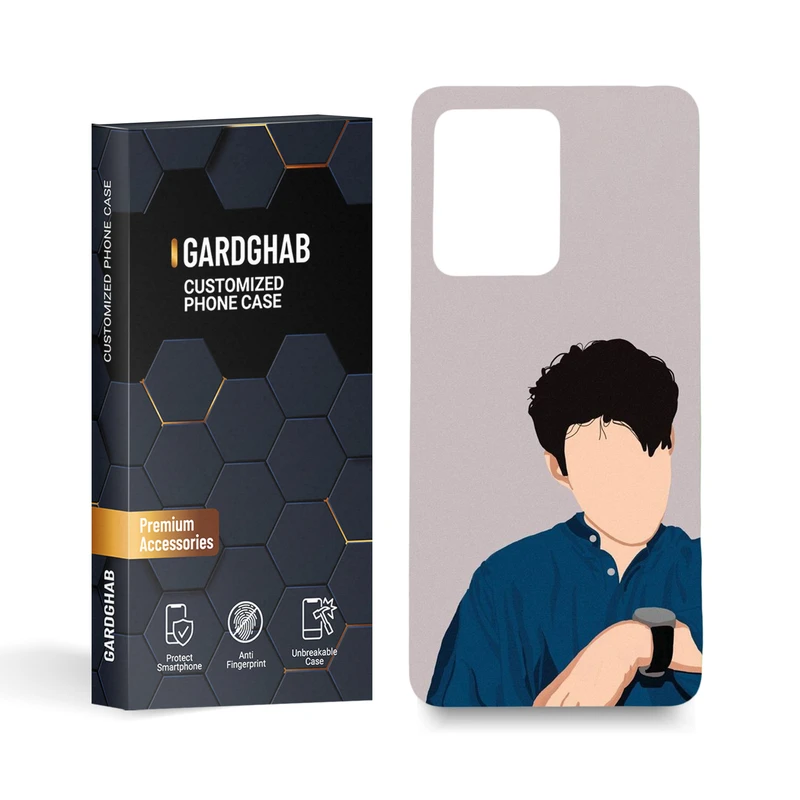  کاور گارد قاب مدل پسرانه مناسب برای گوشی موبایل شیائومی Redmi Note 12 5g