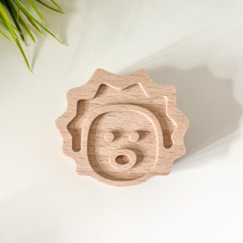 دستگیره کمد مدل کودک طرح حیوانات جنگل   کد WTL202 مجموعه 6 عددی