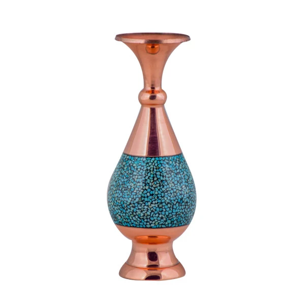 گلدان فیروزه کوبی هنرلوکس کد FG20