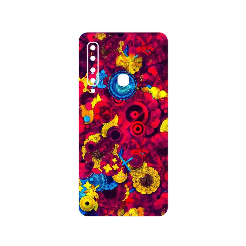 برچسب پوششی ماهوت مدل Vector Flower Garden Digital Art مناسب برای گوشی موبایل سامسونگ Galaxy A9 2018