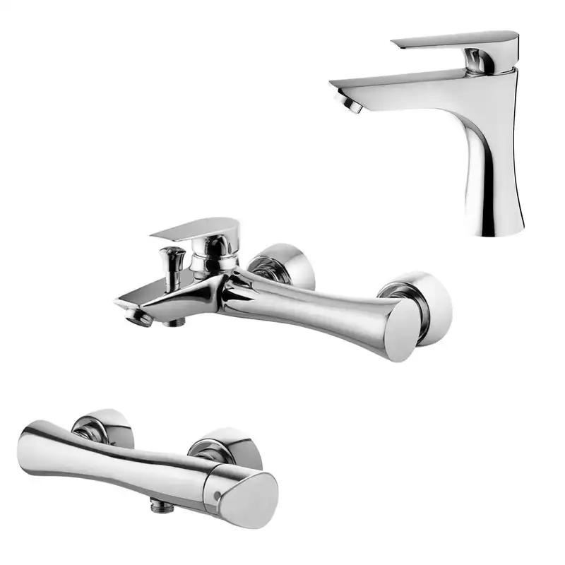 ست شیرآلات لمنس مدل پارما مجموعه 3 عددی