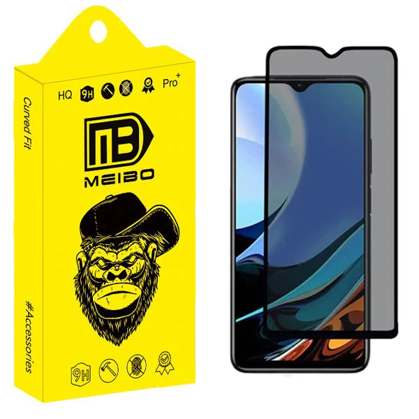 محافظ صفحه نمایش حریم شخصی میبو مدل Carbon Plus مناسب برای گوشی موبایل شیائومی Redmi 9T / 9T NFC / Poco M3 / Note 8 Pro