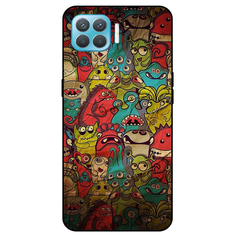 کاور مگافون طرح هیولا مدل 0101 مناسب برای گوشی موبایل اوپو A93 