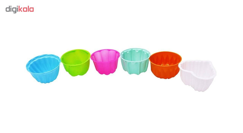 قالب ژله مدل XS00 مجموعه 6 عددی