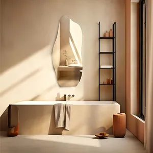 آینه سرویس بهداشتی آزالیا مدل دفرمه DF4080 سایز 80*40 سانتی‌متر