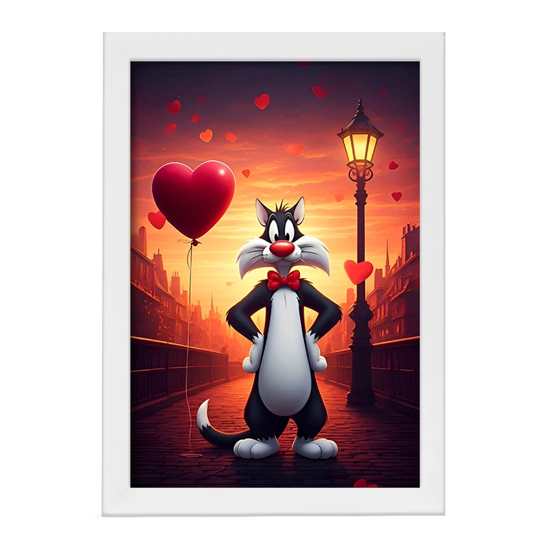 تابلو خندالو مدل سیلوستر (Sylvester) کد F11755