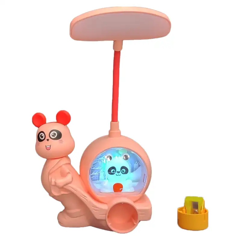 چراغ مطالعه مدل شارژی فانتزی تراش دار طرح پاندا