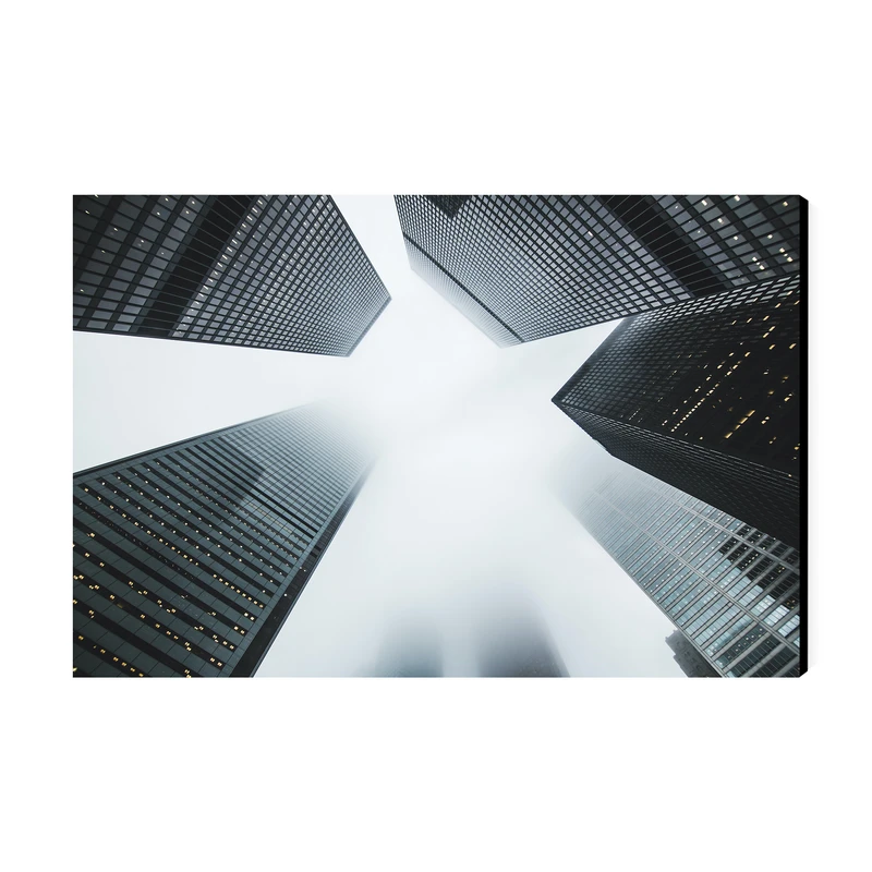 تابلو شاسی عرش مدل فانتزی منظره شهر کد As4863