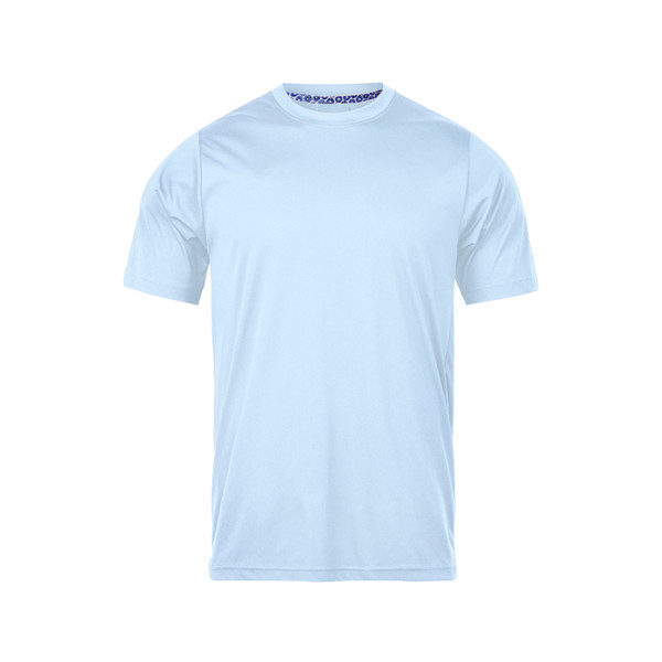 تی شرت آستین کوتاه مردانه رانژ مدل ساده 23RA05 - 409 رنگ آبی