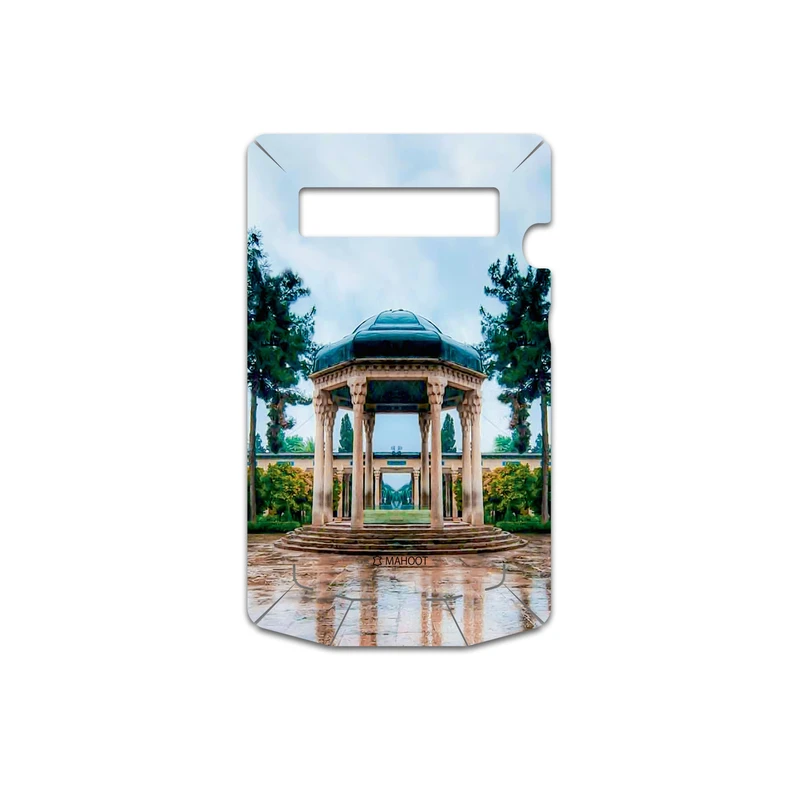 برچسب پوششی ماهوت مدل HAFEZ-Tomb مناسب برای گوشی موبایل بلک بری Porsche Design P9981